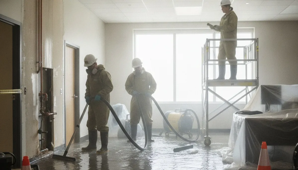 Burst Pipe Cleanup Image 1
